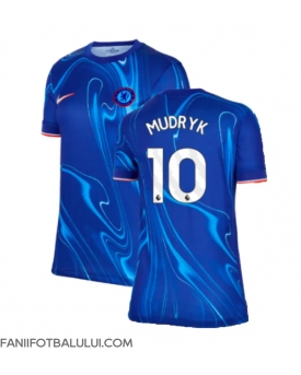 Chelsea Mykhailo Mudryk #10 Tricou Fotbal Replică 2024-25 Femei Acasa